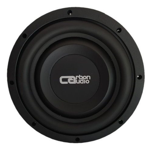 Subwoofer Plano Carbón Audio Bobina Sencilla  8 Ft  300w Max