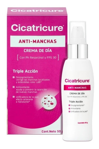 Crema Día Fps30 Anti-manchas Triple Accion | Cicatricure 50g