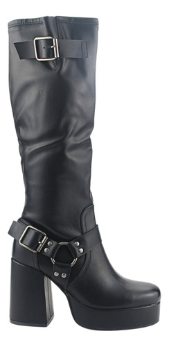 Bota Chalada Mujer Dream-11 Negro Casual