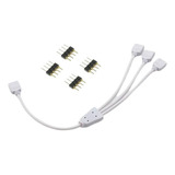 Cable Splitter Rgb 1 X 3 Rgb 12v 4 Pines Mothers Tiras Led