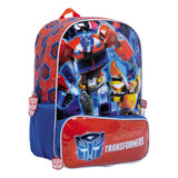 Mochila Espalda Grande 16puLG Transformers Mundo Manias