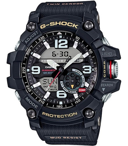 Relógio Casio G-shock Twin Sensor Gg-1000-1adr Mudmaster