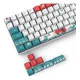 Dye Sublimation Pbt Keycap Para Teclado Mecánico 132 Teclas