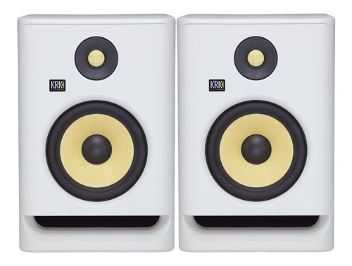 Krk Rokit 7 G4 White (par) Monitores De Estudio 220v