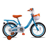 Bicicleta Infantil Pro X Missy Vintage Aro 16 Com Rodinhas