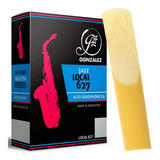 Palheta Sax Alto Gonzalez Local Jazz 627 Unfiled Kit 10un