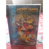 Jogo Original Sega Cd Mickey Mania The Timeless Adventures..