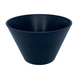 Cazuela Conica Cocota Dip 8,5 Cm Dulcera Salsa Negro