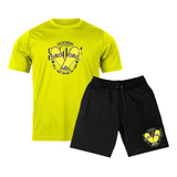 Kit Camiseta + Bermuda Skates Stillos Brother Street Wear