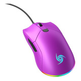 Mouse Gamer De Juego Vsg  Aurora Púrpura Austral