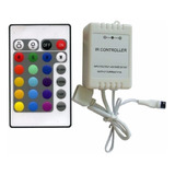 Control Remoto Controladora Para Tira Rollo De Led Rgb Luz 