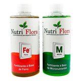 Kit 2 Fertilizantes Ferro Fe2 + Micro-nutrientes 500ml Cada 