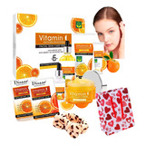 Kit Cuidado Facial Skincare + Mascarillas+ Cintillo - Disaar