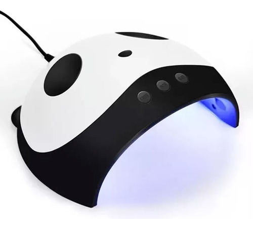 Lampara De Uñas Panda 12 Led Uv 36w Usb