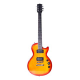 Kit De Guitarra Electrica Les Paul Deluxe - Cherry Sunburst