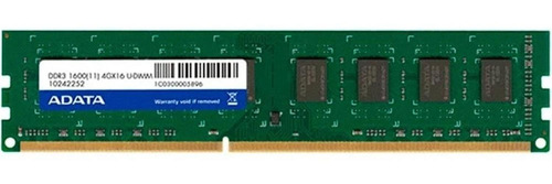 Memoria Ram Ddr3l 8gb 1600mhz Adata Premier Pc Addu1600w8g11-s