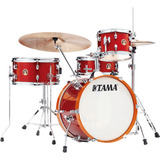 Bateria Acústica Tama Ljk48s-cpm Club Jam Kit 4 Peças Cor Vermelho