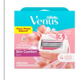 Cartuchos Para Afeitar 4u Skin Comfort Spa Gillette Venus