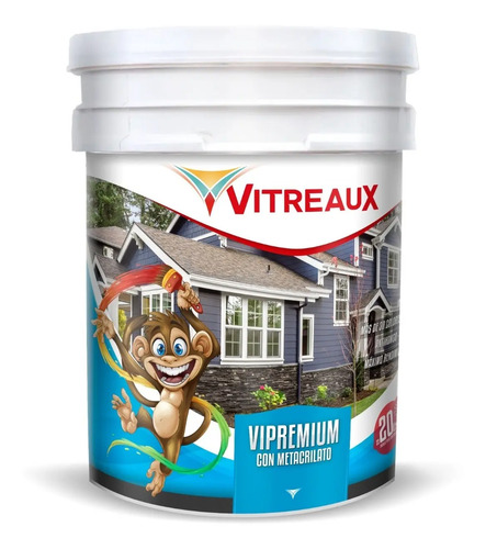 Pintura Latex Lavable Interior Exterior Color 1 Litro