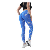 Calza Deportiva Frunce Batik S/ Costura Seamless Importado  