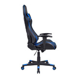 Cadeira Gamer Pel-3013 Preta/azul - Pelegrin