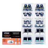 Cajas Organizadoras Transparentes Zapatos Tenis Snkrbox 10pz