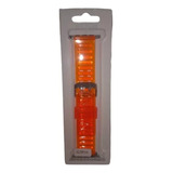 Malla Compatible Para Applewatch 38/40/42/44 Naranja