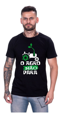 Camisetas Camisa Fazenda Pecuária Agro Não Para Agroboy