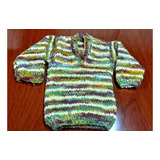 Sweater Niño/a Tejido A Mano 1 Año