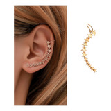 Aretes Mujer Ear Cuff Solitario Solitario Stars