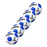 5 Pelotas Handball N°3 Eco Colegio Escuela Deporte-