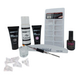 Kit Polygel Sistema Completo Uñas Gelificadas Con Removedor