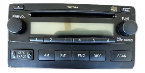 Estéreo Original Toyota Corolla Fielder 2007 + 4 Parlantes
