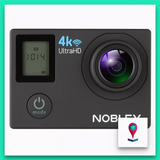 Noblex Acn4k1 Cámara Deportiva 4k 16mpx Color Negro