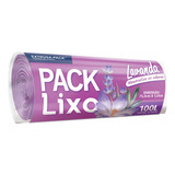 Saco Para Lixo Lavanda 100l Pack Lixo 15 Unidades