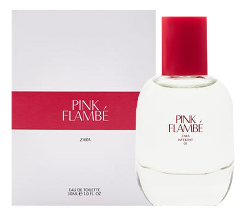 Perfume Importado Zara Pink Flambé Edt - 30ml