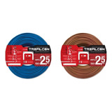 Cable Unipolar 2,5 100 Mts X 2 Rollos Trefilcon Normalizado