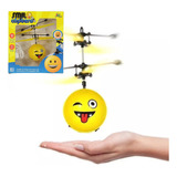 Bolinha Voadora Smile Brinquedo Mini Helicoptero Drone Voar