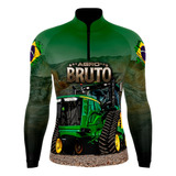 Camisa Agro Bruto John Deere Agricultura Com Proteção Uv50+
