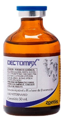 Dectomax Antiparasitário Injetável 50ml Zoetis