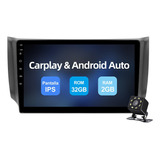 Carplay Estéreo Android 10 Para Nissan Sentra B17 2013-2019