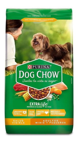 Dog Chow Adultos Raza Peq 17kilos Envio Nal Gratis