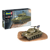 Maqueta Revell Tanque M24 Chaffee Diorama 1/76