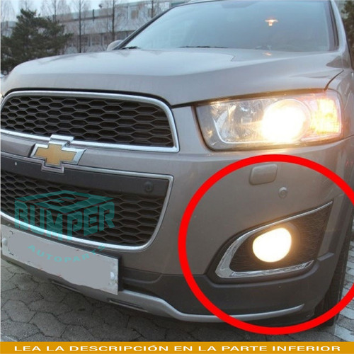 Chevrolet Captiva - Bisel Neblinero Izquierdo Con Filo Cromo Foto 4