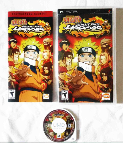 Naruto Ultimate Ninja Heroes Juego Físico Umd Para Psp