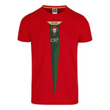 Playera Niños Cristiano Ronaldo Portugal Cr7 Tela Dry Fit 