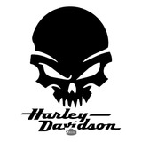 Vinilo Para Moto Vinilo De Calavera De Harley Davidson