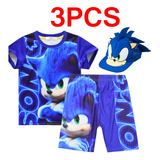 Camiseta Y Gorro Sonic The Hedgehog