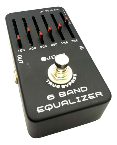 Pedal Joyo Equalizer Jf-11 Com 6 Bandas E Bypass - Usado!