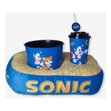 Kit Pipoca Infantil Sonic Sonic